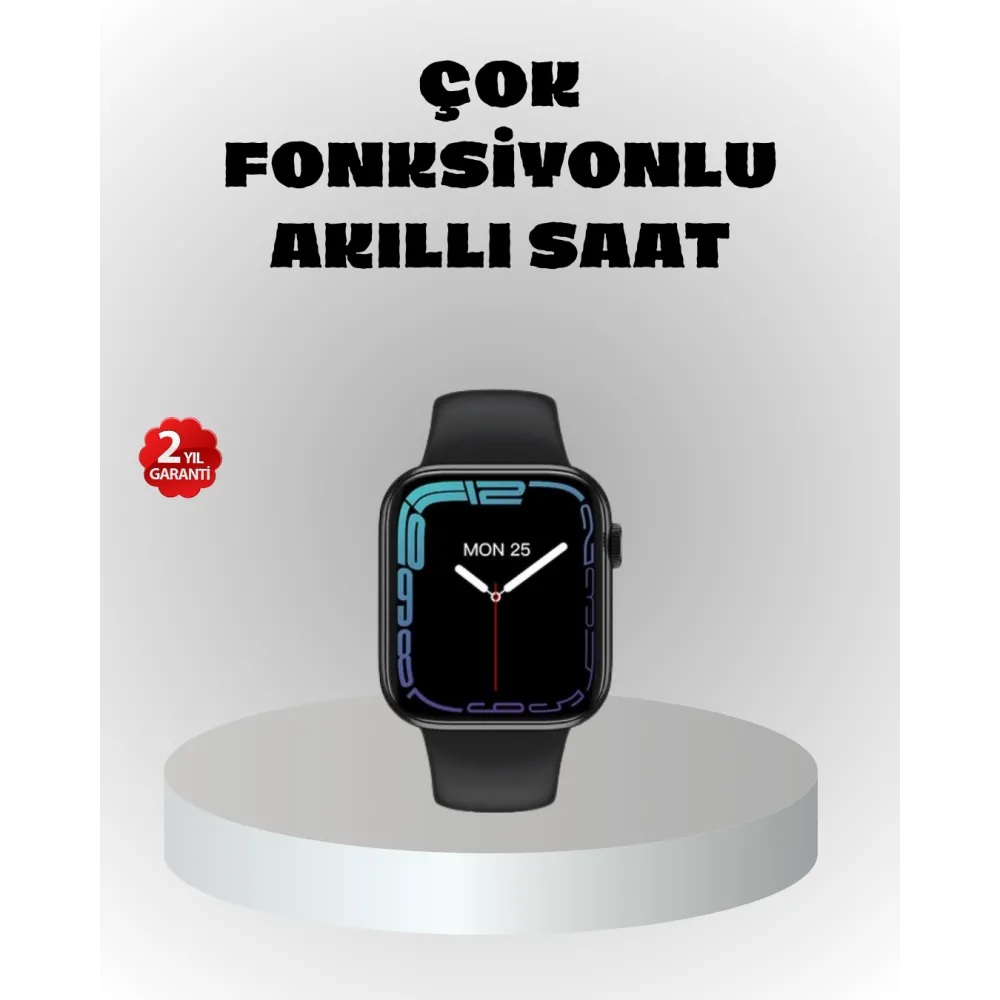 380mAh Bataryalı Akıllı Saat – Arama, Bildirim, AOD Ekran ve Uzun Pil Ömrü