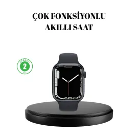1.9 İnç Akıllı Saat – Bluetooth 5.0, Kablosuz Şarj..