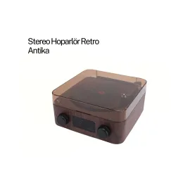 GRAMAFON SPEAKER KAHVERENGİ