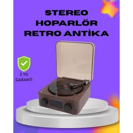 Dekoratif Gece Işıklı Bluetooth Hoparlör – Saatli Tasarım