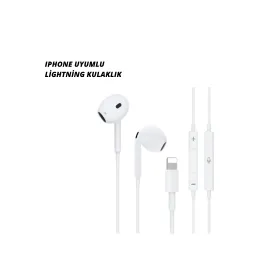 Iphone 14 Ve Altındaki Modellerle Uyumlu Kablolu Kulaklık