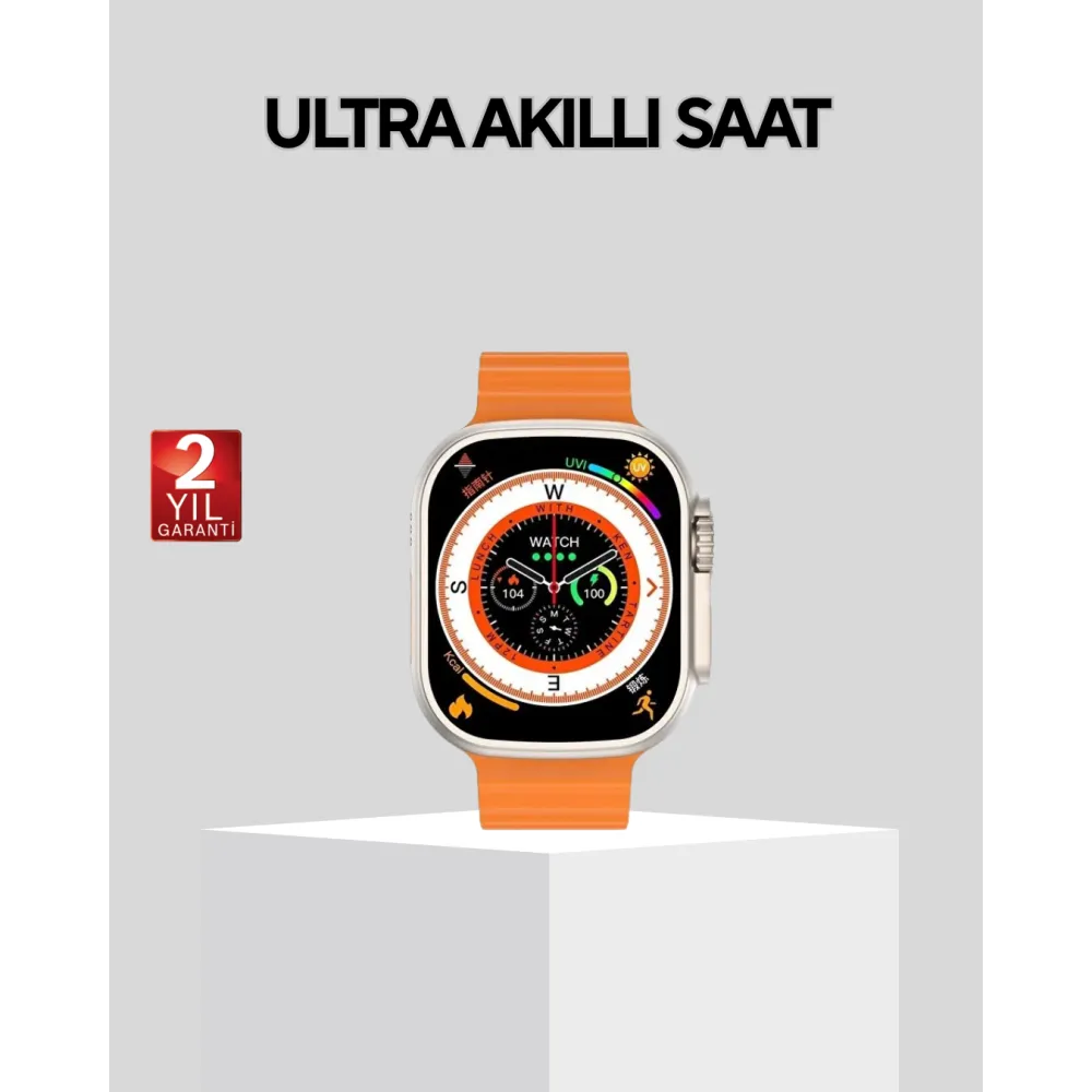 Akıllı Saat – Nabız Ölçer, Uyku Takibi, Gps, Suya Dayanıklı Tasarım