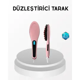 Profesyonel Saç Düzleştirici Tarak – 230°C Maksimum Isı, Hızlı Isınma ve Seramik Plaka