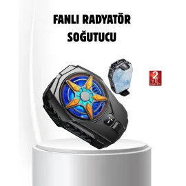 Oyun Telefonu Soğutucu Fan – Şarjlı, Sessiz Ve Kompakt Mobil Soğutma Cihazı