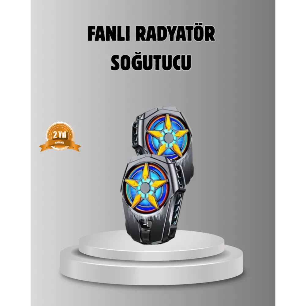 Taşınabilir Şarjlı Telefon Soğutucu – Sessiz Fan Motoru Ile Yüksek Performans Koruma