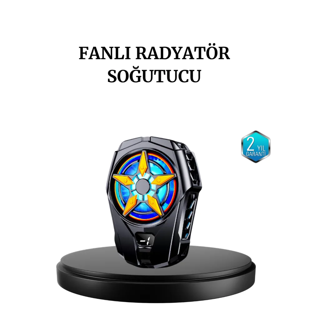 Şarj Edilebilir Telefon Soğutucu Fan – Taşınabilir, Sessiz Ve Güçlü Oyun Soğutucusu