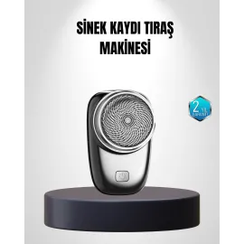 Şarjlı Mini Tıraş Makinesi – Hassas Ciltlere Uygun, Su Ile Yıkanabilir, Kompakt Tasarım