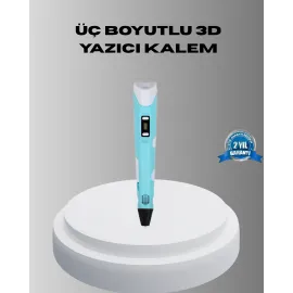 3D Yazıcı Kalem Taşınabilir FDM Teknolojili ve Çok..