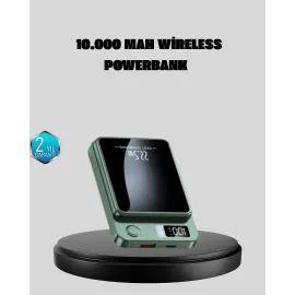 MagSafe Powerbank 22.5W Hızlı Şarjlı ve Kompakt Kablosuz Şarj Cihazı