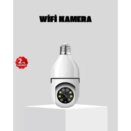 Akıllı Duy Kamera 360 Derece Dönebilir ve PTZ Teknolojili