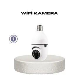 Akıllı Duy Kamera Uzaktan Kontrol ve Geniş Görüş Açılı