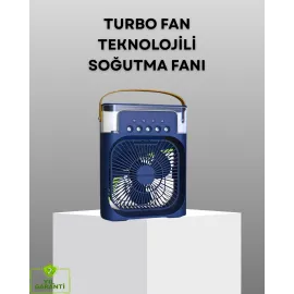 Turbo Teknolojili Ayarlanabilir Sessiz Masa ve Ofis Fanı