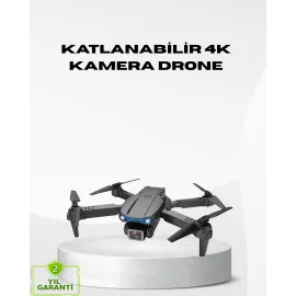 4K Katlanabilir Drone Uzaktan Kontrollü Wi-Fi Görü..