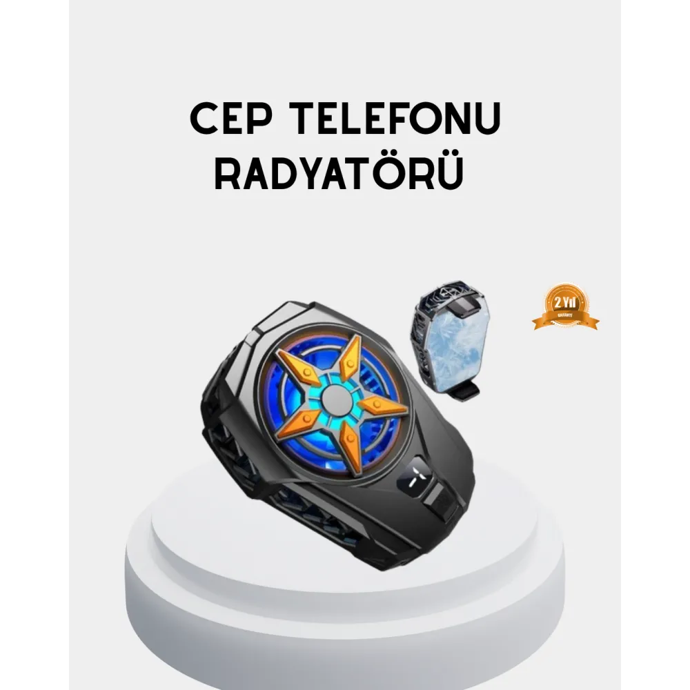 Yarı İletken Cep Telefonu Radyatörü 2 Hız Kademeli Dijital Ekranlı