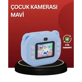 24MP HD Şipşak Kamera – Termal Baskılı, Çift Lensli HD