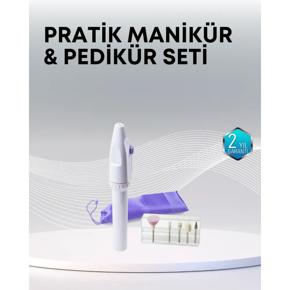 Profesyonel Tırnak Matkap Seti – Ayarlanabilir Hız, Düşük Gürültü ve Kompakt Tasarım