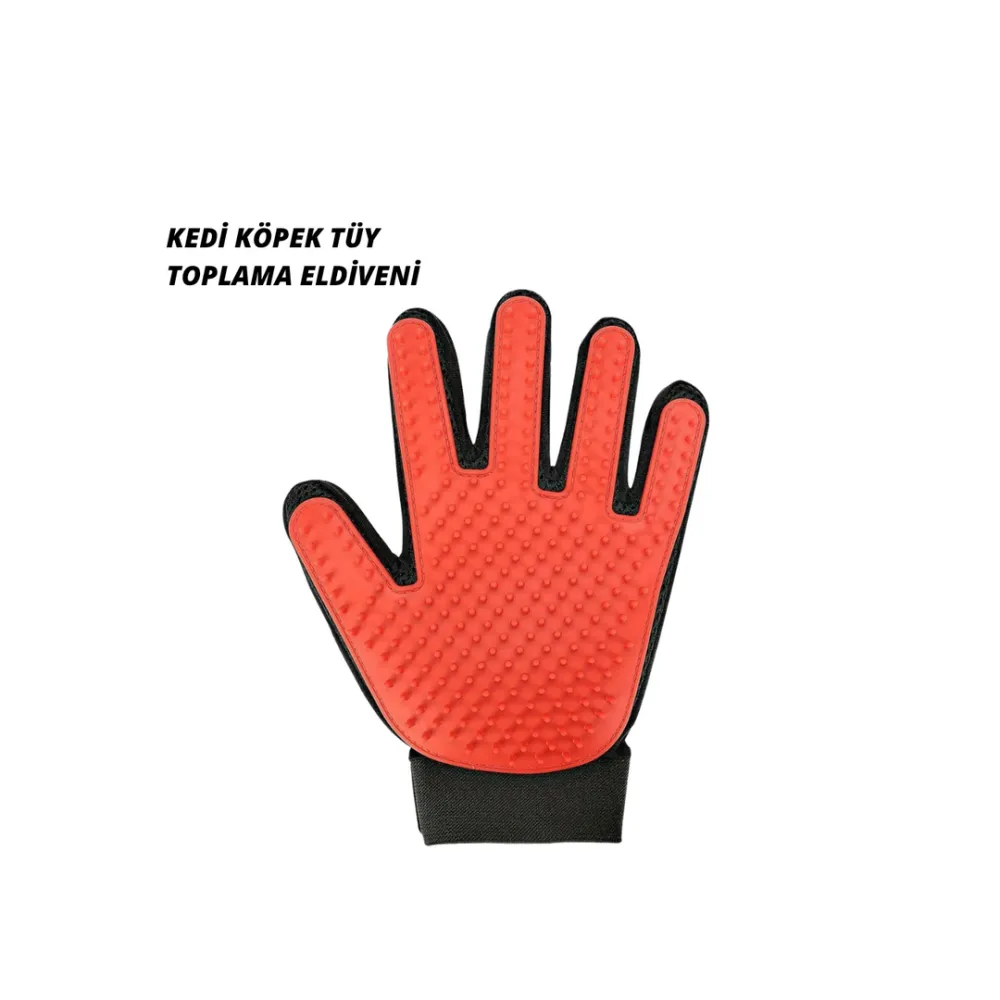 Kedi ve Köpek Tüy Toplama Masaj Eldiveni