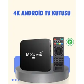 4K Android TV Box – 2GB RAM 16GB ROM, Hızlı Wi-Fi Bağlantılı Akıllı Medya Kutusu