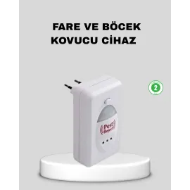 Ultrasonik Haşere Kovucu Cihaz – Sessiz, Kimyasalsız ve Etkili Koruma