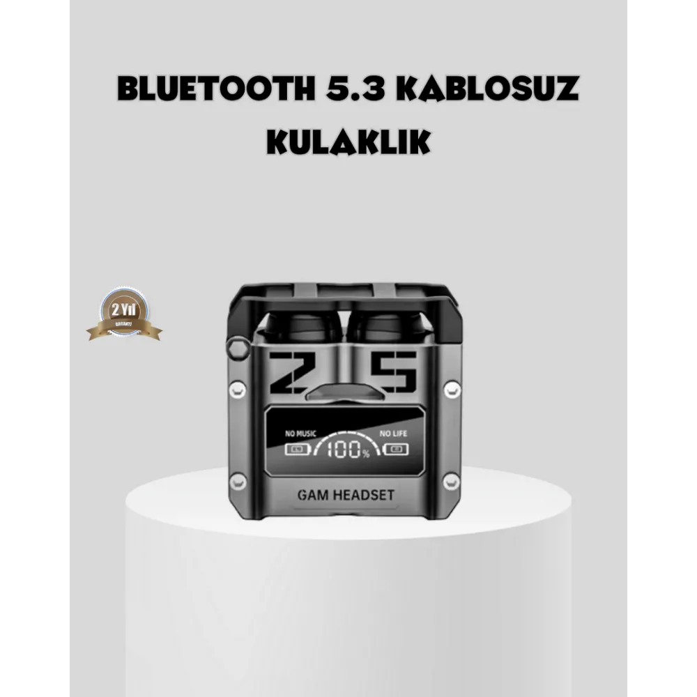 Gürültü Engelleyici Kablosuz Bluetooth Kulaklık – Oyun Ve Müzik İçin Profesyonel Ses