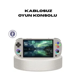 Taşınabilir Retro Oyun Konsolu – 5 İnç IPS Ekranlı, 3000 mAh Şarjlı, HD Destekli