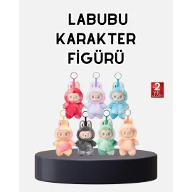 Labubu Koleksiyonluk Peluş Oyuncak – Yumuşak Kumaşlı, Dekoratif Tasarım, Hediyelik