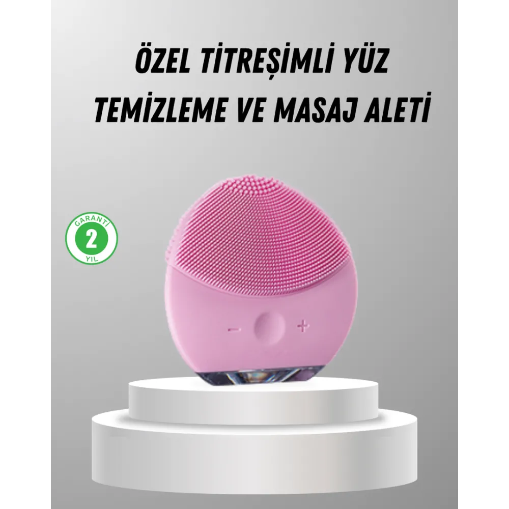 Cilt Dostu Silikon Yüz Masaj Aleti – Hafif, Dayanıklı Ve Su Geçirmez Tasarım