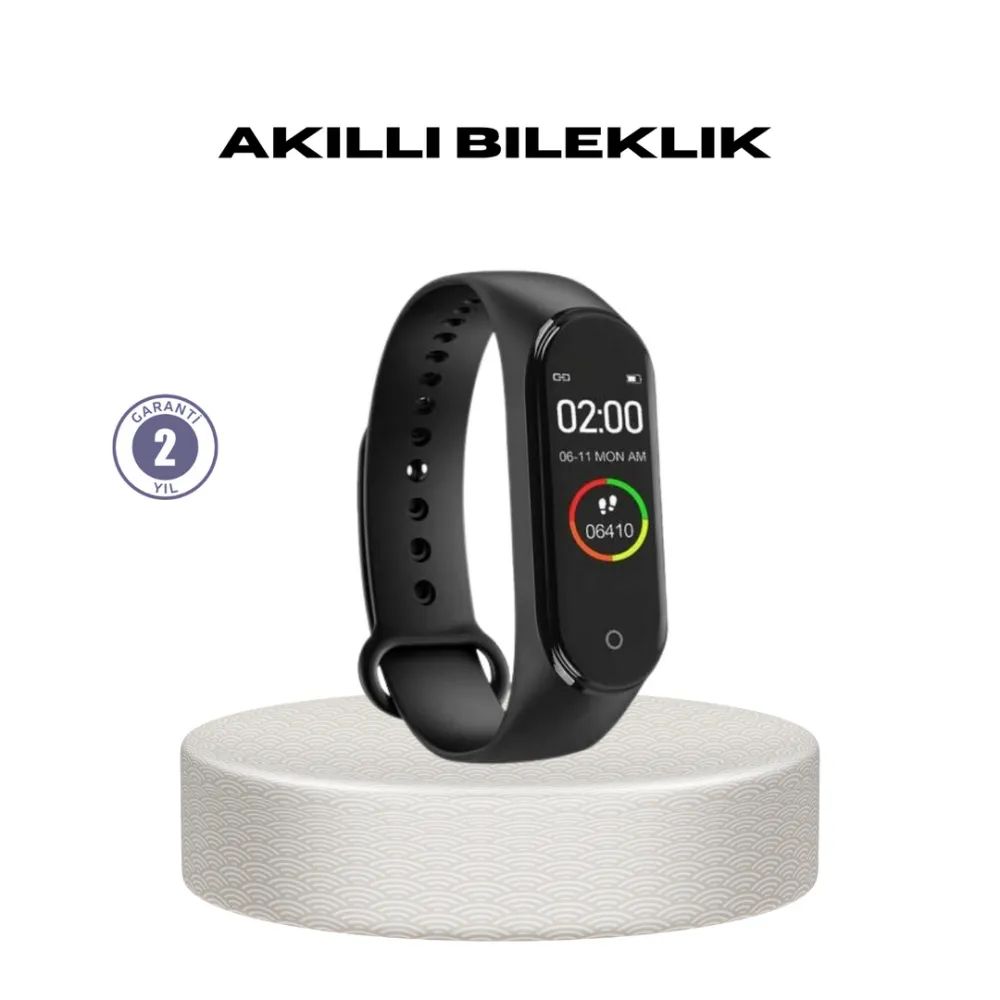 Akıllı Bileklik 0.96 İnç Ekran Kalp Atışlı Kan Basınçlı Ip67 Suya Dayanıklı