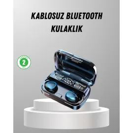 TWS Kablosuz Kulaklık Şarj Kutulu 20 Saat Kullanım Konforlu