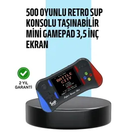 3,5 İnç Ekranlı Taşınabilir El Konsolu – 500 Klasi..