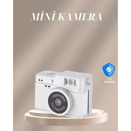 Cep Boy Vintage Dijital Kamera LED Destekli Full HD Video