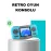 Taşınabilir Mini Video Oyun Konsolu Ergonomik Tasarım