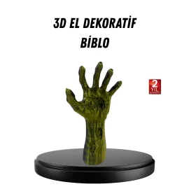 Modern Tasarım El Figürü 3D Dekoratif Biblo Koleksiyonluk