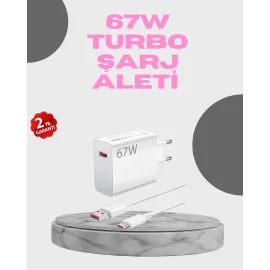 67 Watt Hızlı Şarj Seti Realme 7 8 9 Pro Uyumlu