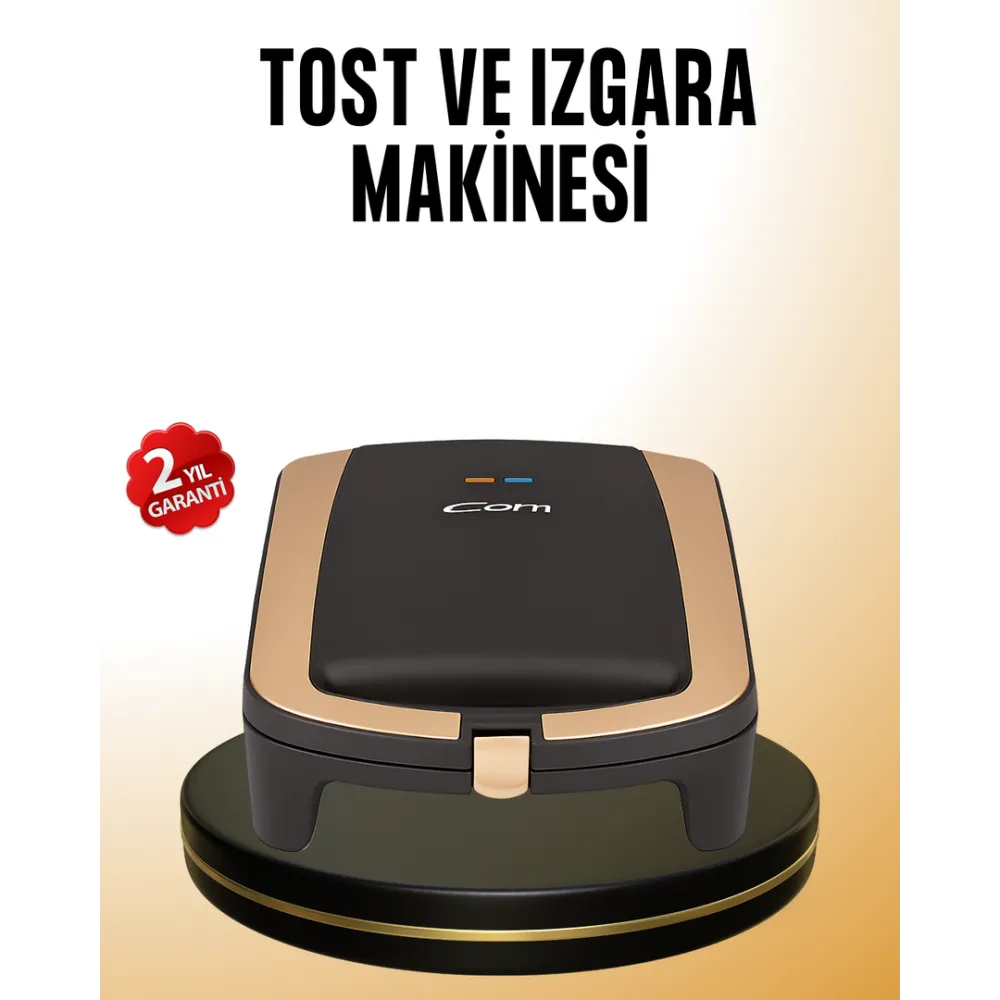 Tost Makinesi Hızlı Pişirme Teknolojisi 1500 Watt