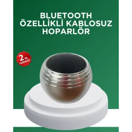 Mini Bluetooth Hoparlör Tws Özellikli Taşınabilir Güçlü Ses