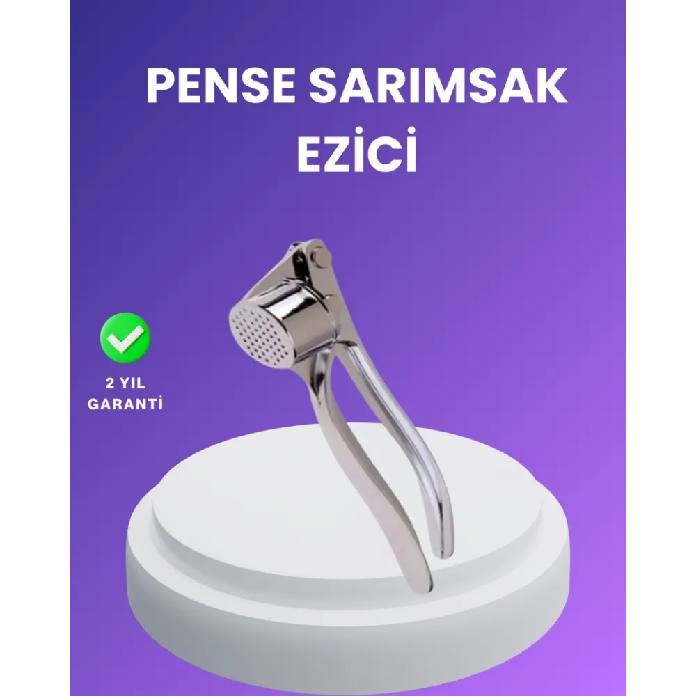 Sarımsak Presi Kolay Temizlik Ve Yüksek Basınçlı Ezme