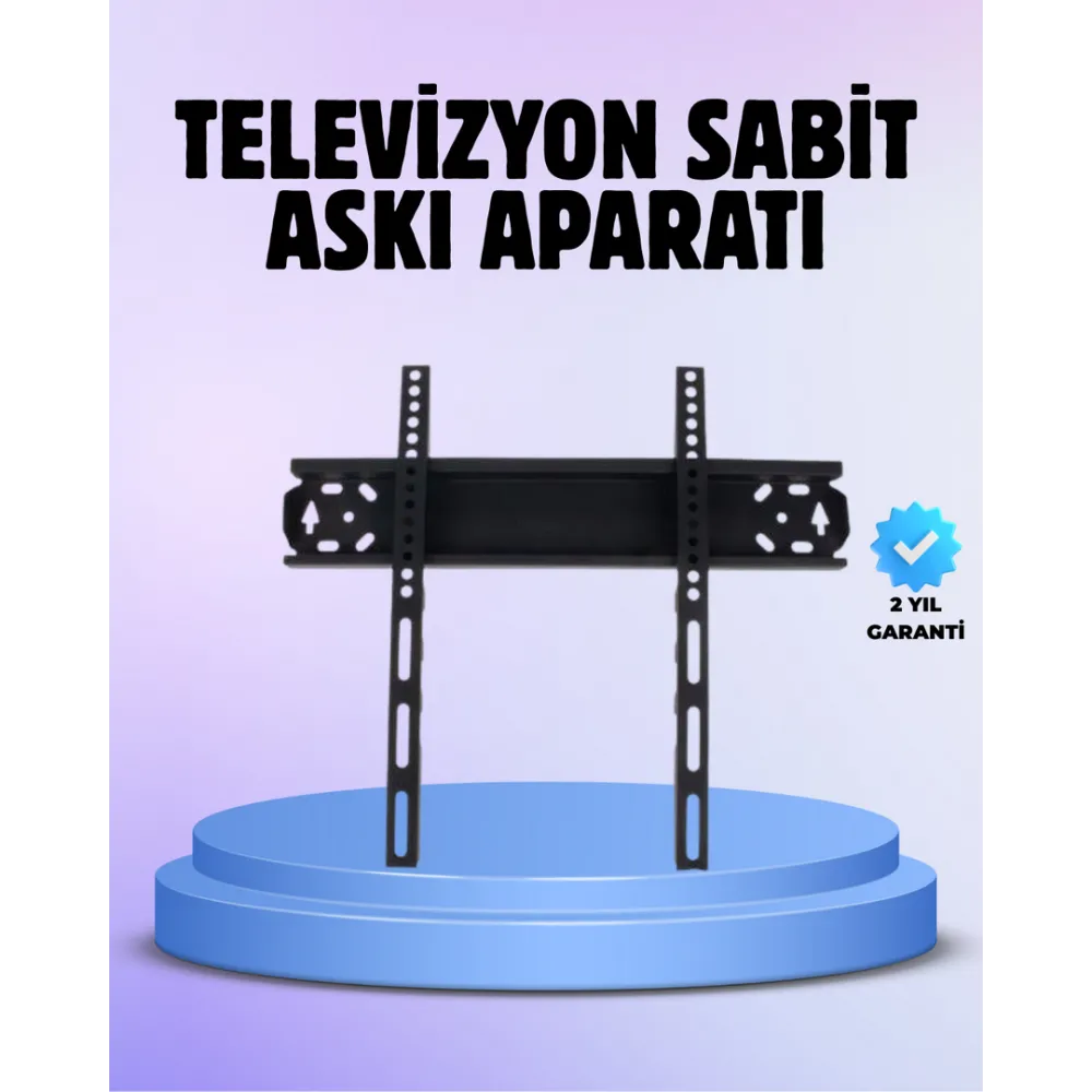 LCD LED Plasma TV Askı Aparatı 32-65 İnç Uyumlu 3 Kademeli Ayar