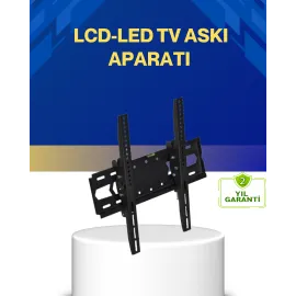 32 İnç LED TV Uyumlu Duvar Askı Aparatı Güvenli Sa..