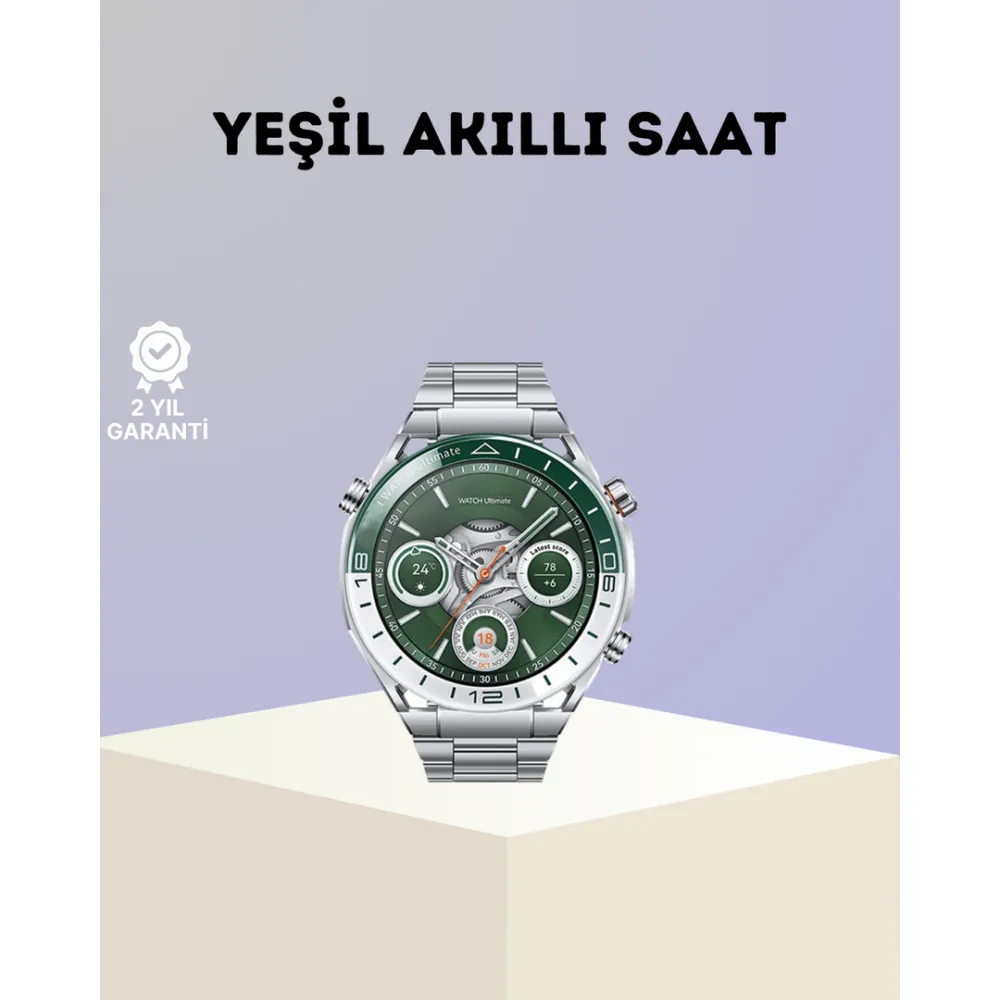 Premium Amoled Akıllı Saat Gps Harita Desteği Bluetooth Arama Sağlık Takipli