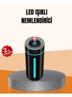 Ultrasonik Nemlendirici LED Işıklı Aromaterapi Difüzör Sessiz Çalışma
