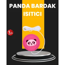 USB Güçlü Bardak Isıtma Altlığı 1.2m Kablo Silikon Kaymaz Figürlü