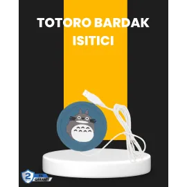 Totoro Desenli USB Bardak Isıtıcı Kahve Çay Sıcak Tutucu Altlık