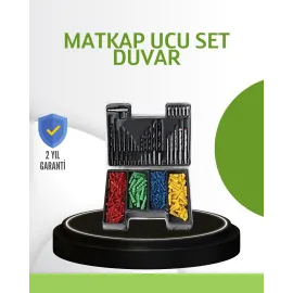 Ahşap Metal Beton Delme Uç Seti Organizerli Karbon Çelik Matkap Ucu