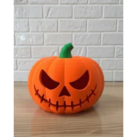 23×15 cm Korku Temalı Balkabağı Biblo Dekoratif Ev Ofis Süs Eşyası