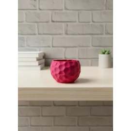 Mini Mor Dekoratif Saksı 5 Cm Modern Masaüstü Bitki Saksısı