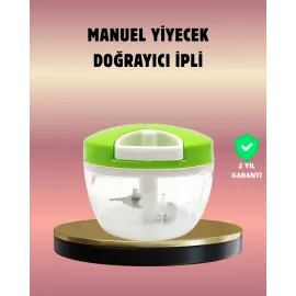 Manuel Mutfak Doğrayıcısı Kolay Temizlenebilir