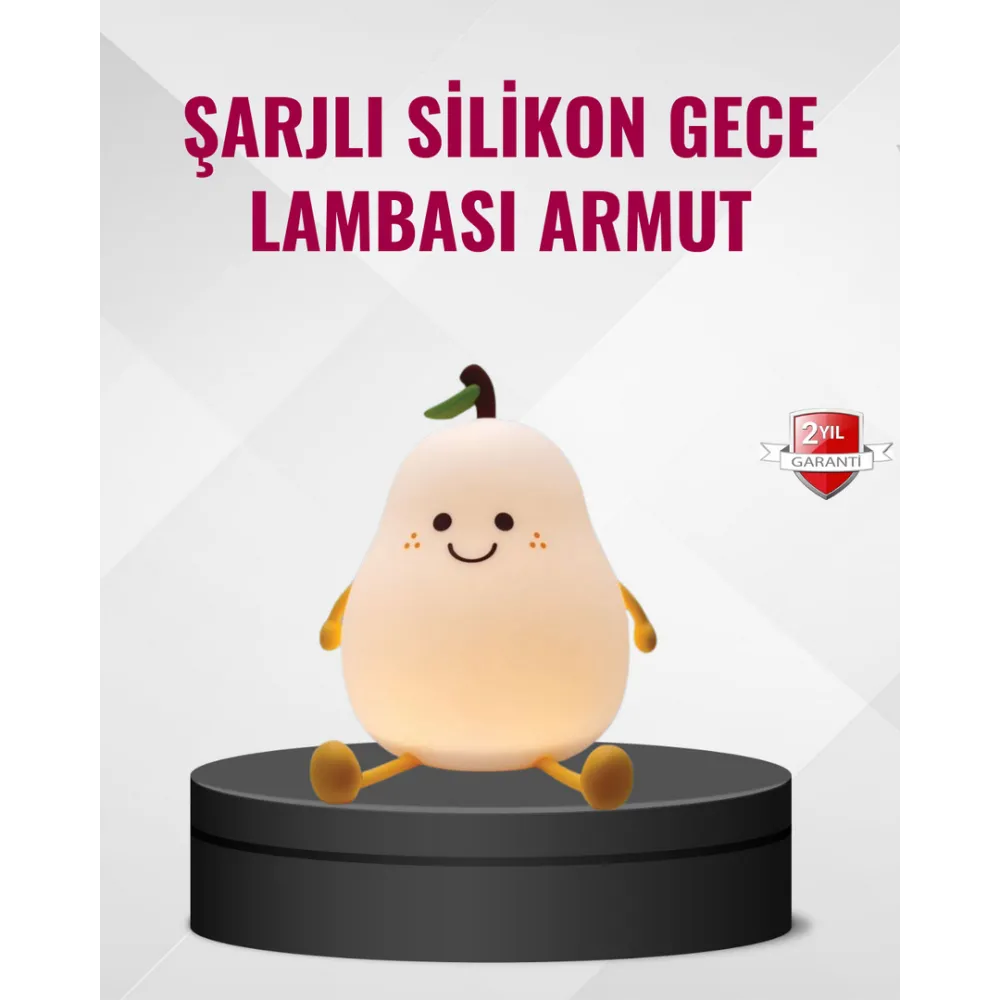Armut Gece Lambası Usb Şarjlı Ayarlanabilir Led Işık