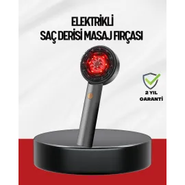 Saç Büyüme Destekleyici Elektrikli Masaj Tarak Yağ Aplikatörlü
