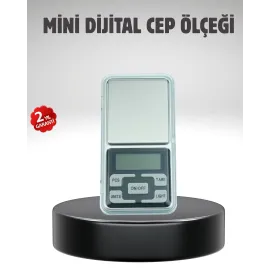 Hassas Tartım İçin Dijital Cep Terazisi Sayma Modlu